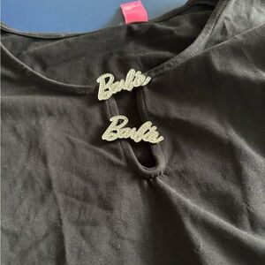 Barbie Black Cut Out Bodysuit